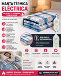 Manta Cobertor Térmica Eléctrica