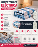 Manta Cobertor Térmica Eléctrica