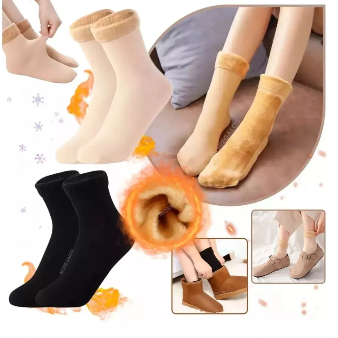 Pack 12 Calcetines Térmico Suave Invierno