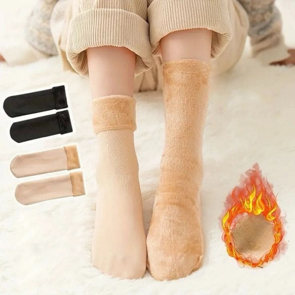Pack 12 Calcetines Térmico Suave Invierno