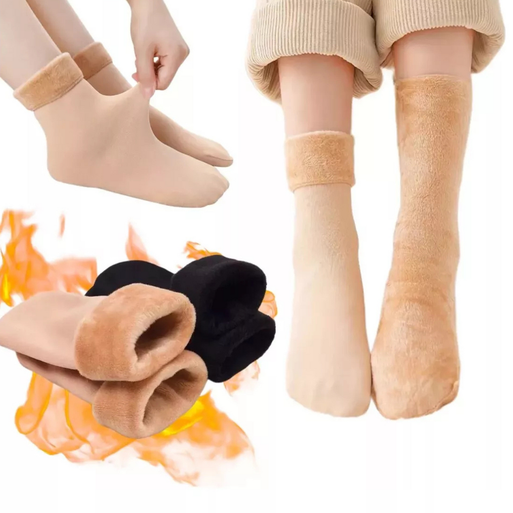 Pack 12 Calcetines Térmico Suave Invierno