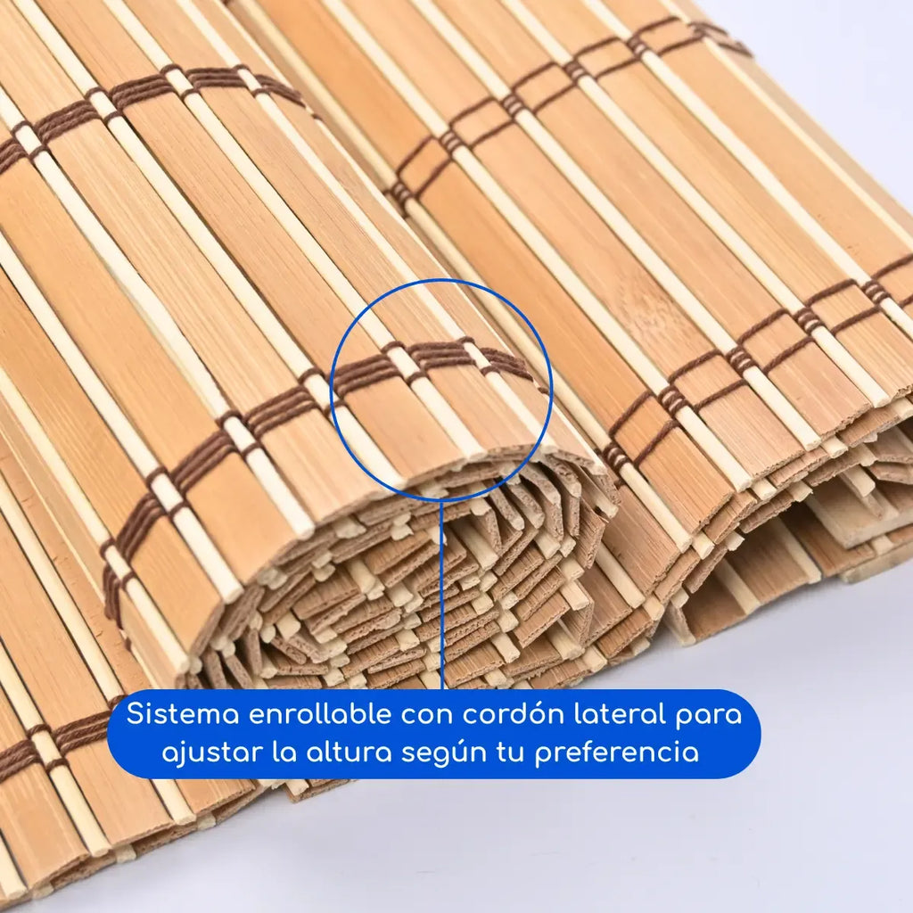 Cortina Roller Bambu