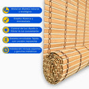 Cortina Roller Bambu