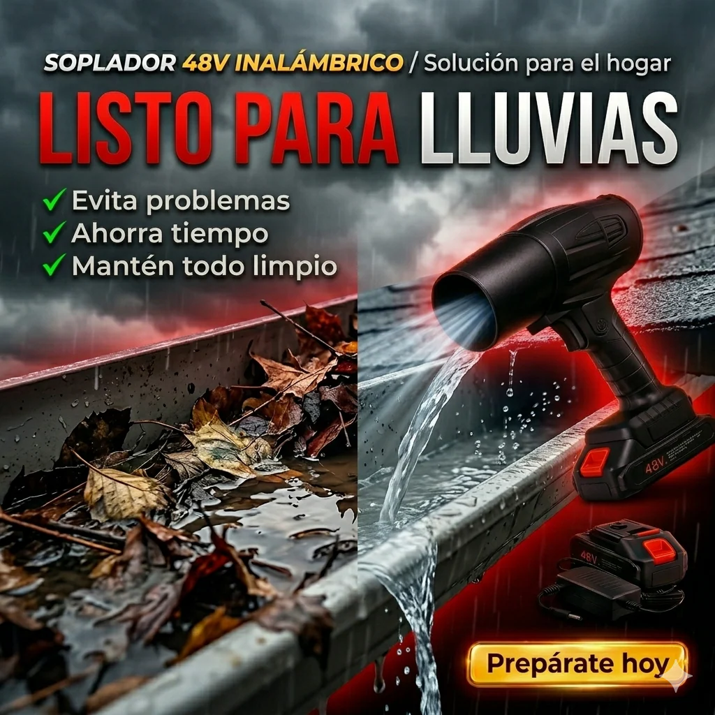 Soplador 2 Baterias 48v