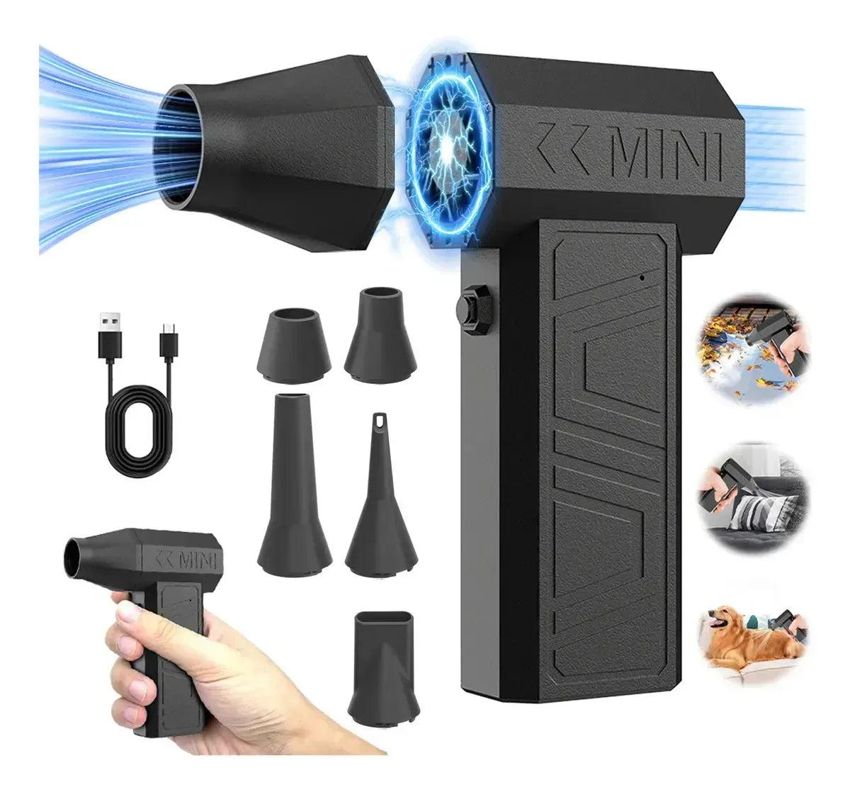 M - Mini soplador violento