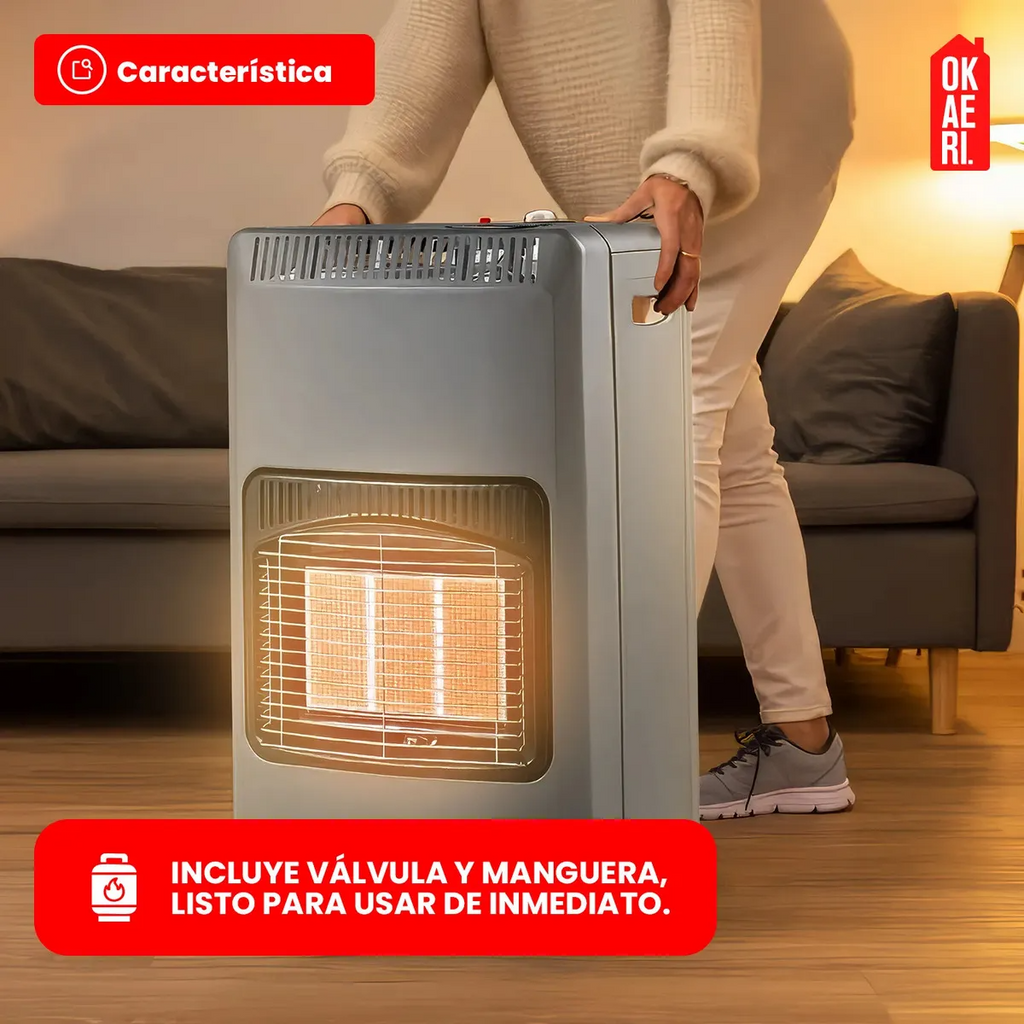 Estufa a gas 11 kg